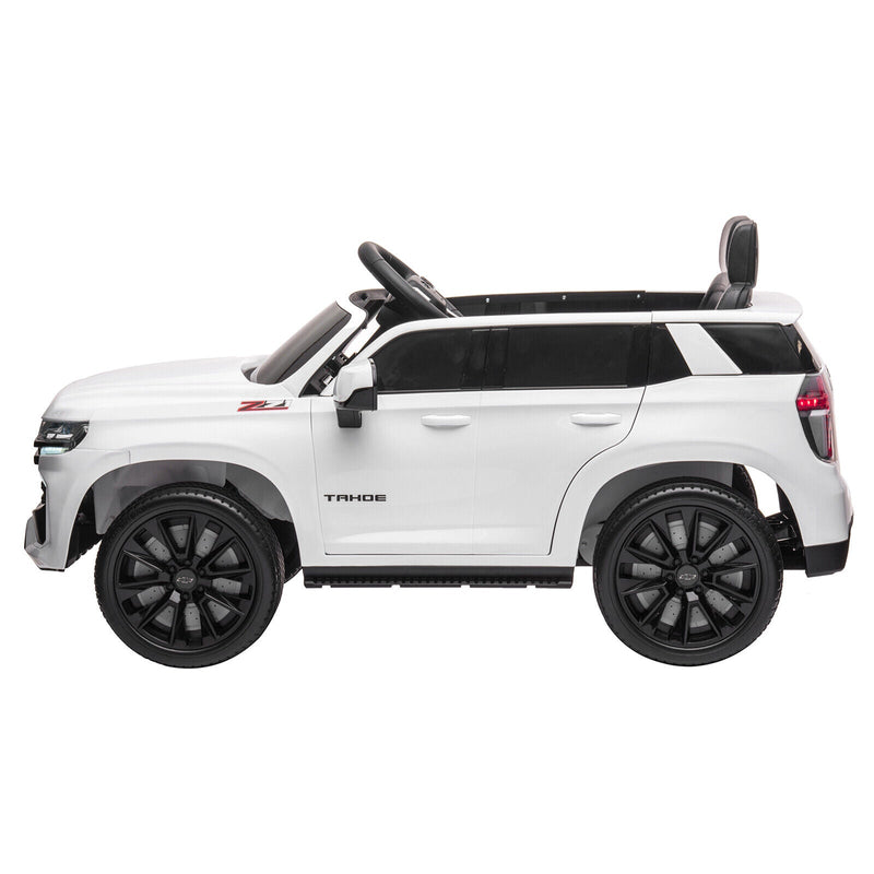 Load image into Gallery viewer, Licensed Chevrolet Silverado GMC 12V Ride-On Car Truck for Kids - White
