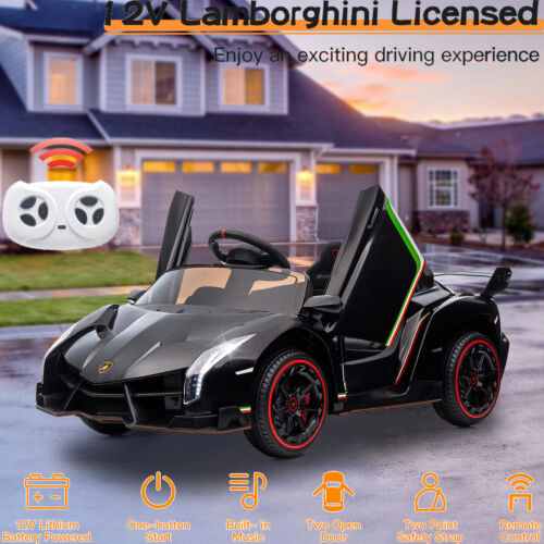 Load image into Gallery viewer, Licensed Lamborghini 2 Seater Electric Ride On Car for Kids with Remote Control - 12V Toy
