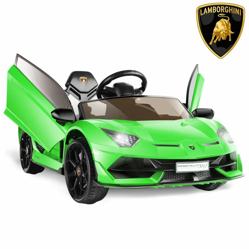 Load image into Gallery viewer, Licensed Lamborghini Aventador Battery Powered Ride-On Car for Kids - 12V Toy Gift
