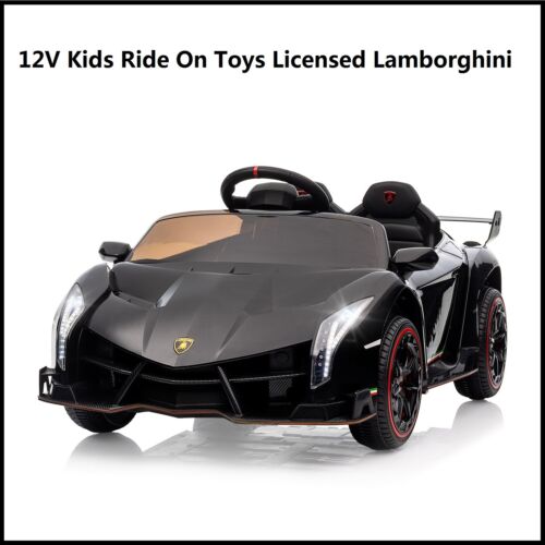 Load image into Gallery viewer, Licensed Lamborghini Electric Ride-On Car for Kids with Remote Control and 4 Wheels
