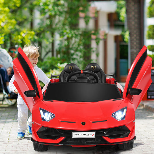 Licensed Lamborghini Kids Electric Ride On Car with LED Lights - The Ultimate Toy for Young Car Enthusiasts