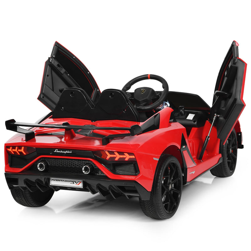 Load image into Gallery viewer, Licensed Lamborghini Kids Electric Ride On Car with LED Lights - The Ultimate Toy for Young Car Enthusiasts
