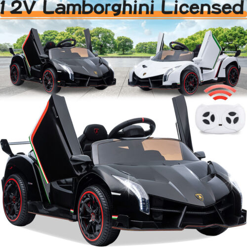 Licensed Lamborghini Kids Ride On Car with Remote Control - 12V Electric Toy Vehicle