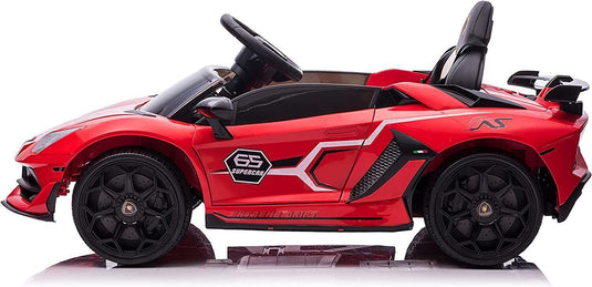 Licensed Lamborghini Ride-On Car for Kids with Hydraulic Doors - 12V 2×35W - Perfect Gift for Young Car Enthusiasts