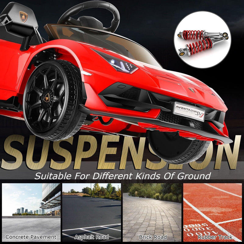 Load image into Gallery viewer, Licensed Lamborghini 12V Ride-On Car for Kids with Hydraulic Doors - Perfect Gift for Ages 3-8
