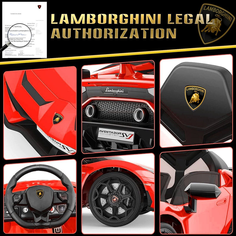 Load image into Gallery viewer, Electric Lamborghini Sian Ride On Car for Kids with Remote Control, MP3, AUX, and USB

