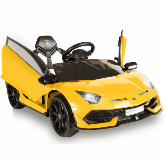 Licensed Lamborghini Electric Ride-On Car for Kids with Remote Control, MP3 and USB