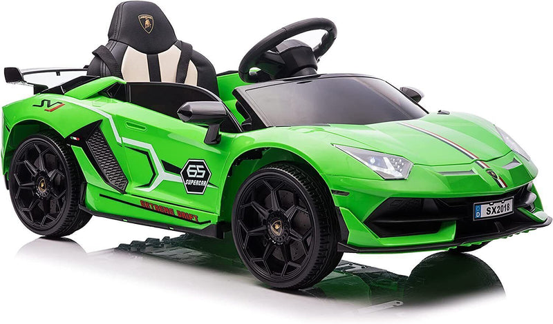 Load image into Gallery viewer, Licensed Lamborghini Ride-On Car Toy with Hydraulic Door and 3-Speed Function - 2x35W Motor, 12V Battery
