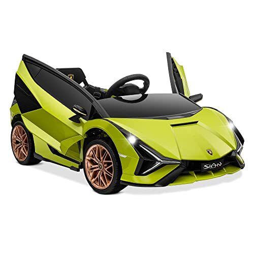 Load image into Gallery viewer, Licensed Lamborghini Sian Roadster 12V Electric Ride-On Toy Car for Kids
