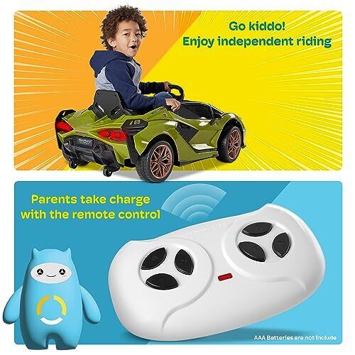 Load image into Gallery viewer, Licensed Lamborghini Sian Roadster 12V Electric Ride-On Toy Car for Kids
