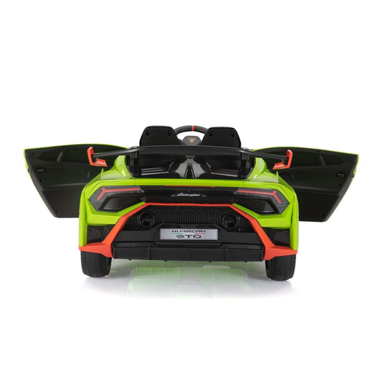 Licensed Lamborghini STO Electric Ride-On Car for Kids with Remote Control - 12V