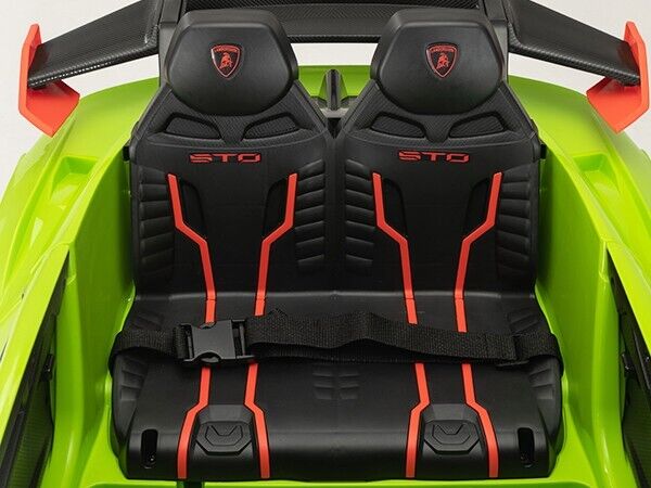 Load image into Gallery viewer, Licensed Lamborghini STO Ride On Car for Kids - 12V Battery Powered, Green
