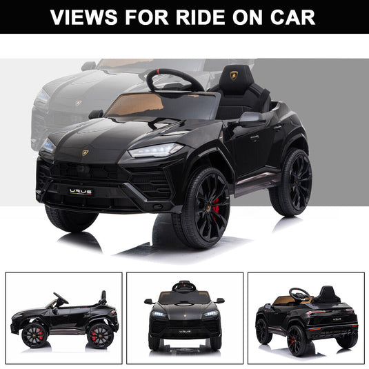 Licensed Lamborghini Urus 12V Electric Ride-On Car for Kids with Remote Control