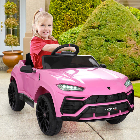 Licensed Lamborghini Urus SUV Ride-On Car for Kids with Remote Control and MP3 Player - 12V