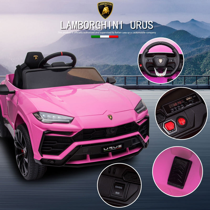 Load image into Gallery viewer, Licensed Lamborghini Urus SUV Ride-On Car for Kids with Remote Control and MP3 Player - 12V
