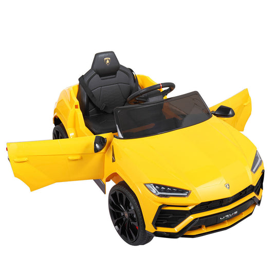 Licensed Lamborghini Urus SUV Ride-On Car for Kids with Remote Control and MP3 Player - 12V