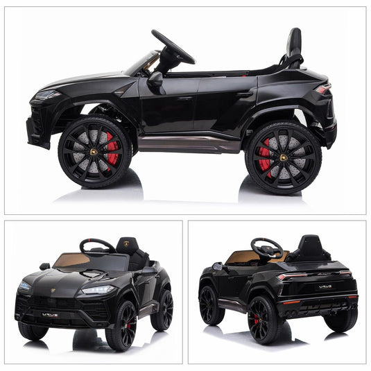 Licensed Lamborghini Urus SUV Ride-On Car for Kids with Remote Control and MP3 Player - 12V