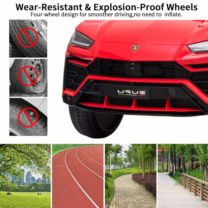 Load image into Gallery viewer, Licensed Lamborghini Urus SUV Ride-On Car for Kids with Remote Control and MP3 Player - 12V
