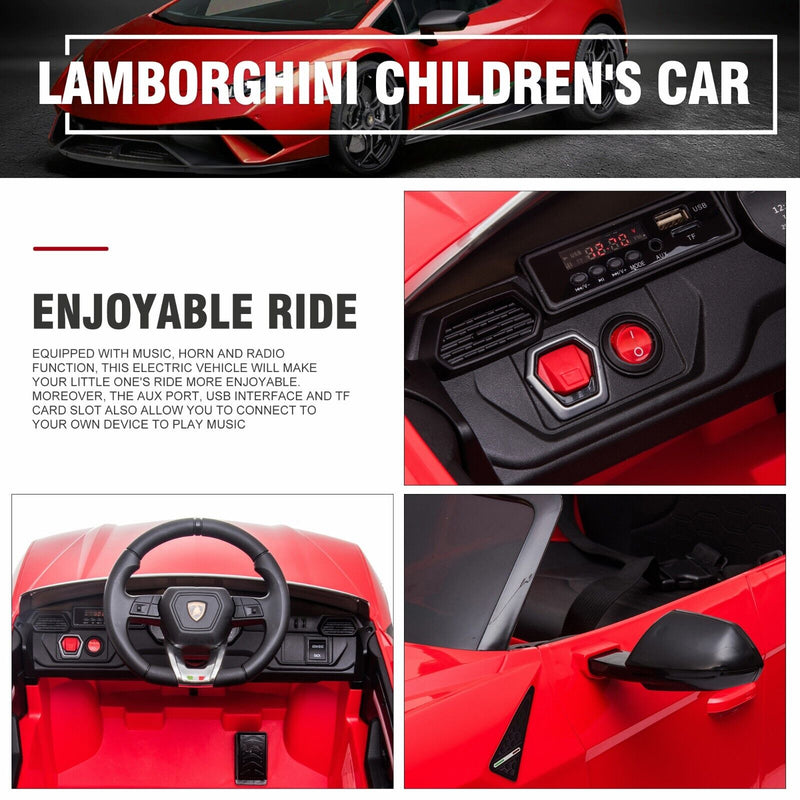 Load image into Gallery viewer, Licensed Lamborghini Urus SUV Ride-On Car for Kids with Remote Control and MP3 Player - 12V
