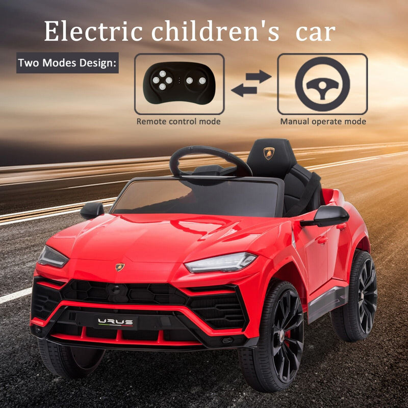 Load image into Gallery viewer, Licensed Lamborghini Urus SUV Ride-On Car for Kids with Remote Control and MP3 Player - 12V

