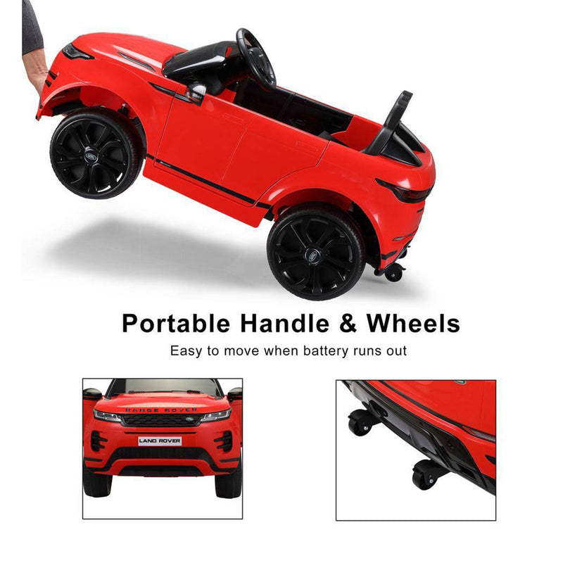 Load image into Gallery viewer, Licensed Land Rover Ride On Toy Car for Kids - 12V Electric Battery Powered, Red
