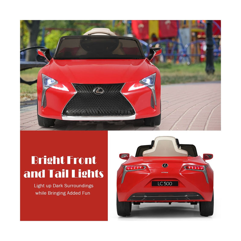 Load image into Gallery viewer, Licensed Lexus LC500 12V Electric Ride-On Car with Remote Control for Kids

