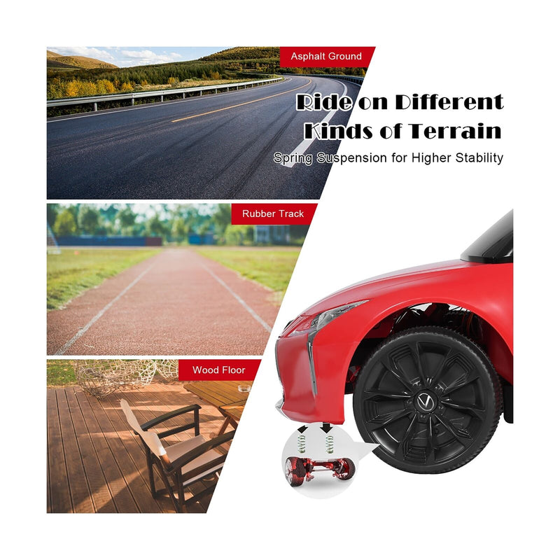 Load image into Gallery viewer, Licensed Lexus LC500 12V Electric Ride-On Car with Remote Control for Kids
