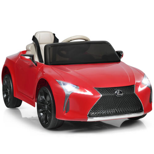 Load image into Gallery viewer, Licensed Lexus LC500 Kids Ride On Car with MP3 and Remote Control - Red (12V)
