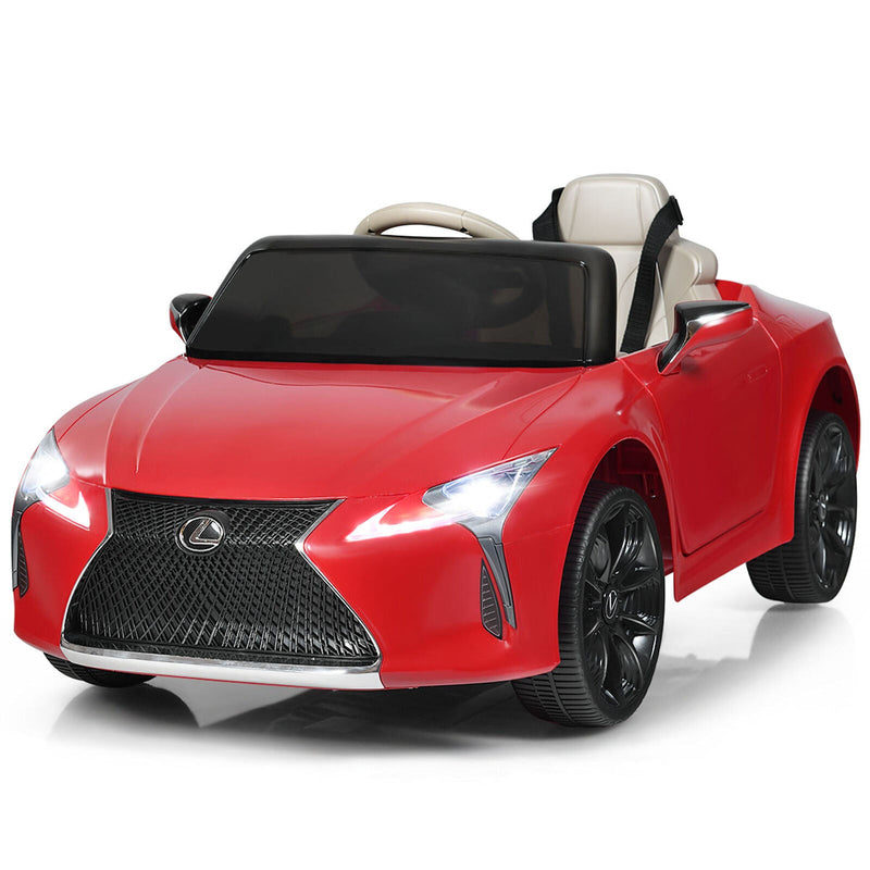 Load image into Gallery viewer, Licensed Lexus LC500 Kids Ride On Car with MP3 and Remote Control - Red (12V)
