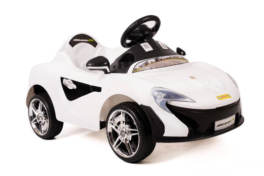 Licensed McLaren 1-Seater Electric Ride-On Car for Kids - Battery Powered