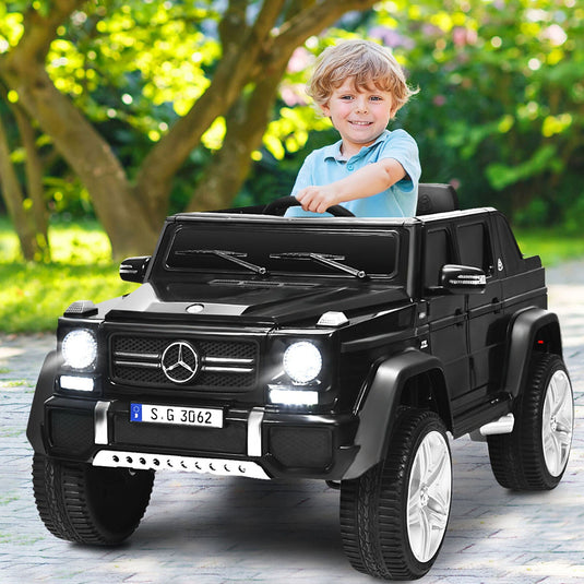 Licensed Mercedes Benz 12V Electric Kids RC Ride On Car - Battery Powered