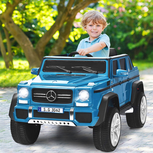 Licensed Mercedes Benz 12V Electric Kids RC Ride On Car - Battery Powered
