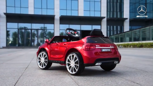 Licensed Mercedes-Benz 12V Kids Ride On Car with R/C and MP3 Music - Available in Multiple Colors