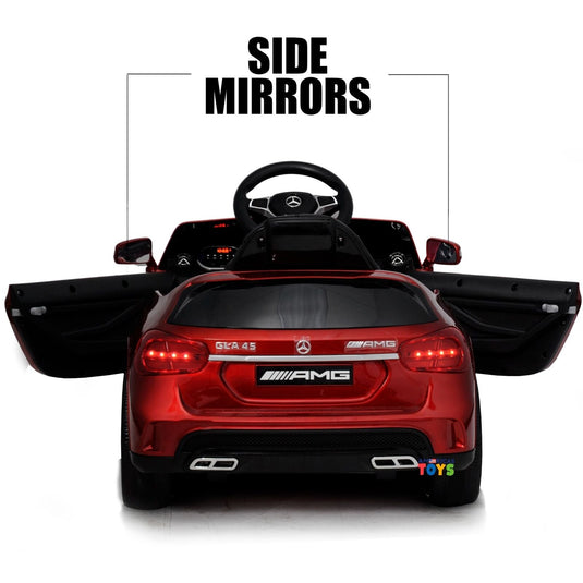 Licensed Mercedes-Benz 12V Kids Ride On Car with R/C and MP3 Music - Available in Multiple Colors