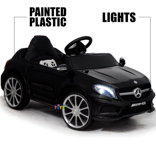 Licensed Mercedes-Benz 12V Kids Ride On Car with R/C and MP3 Music - Available in Multiple Colors