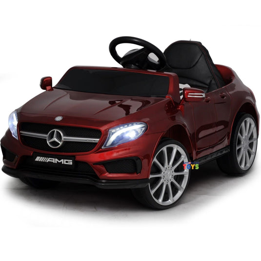 Licensed Mercedes-Benz 12V Kids Ride On Car with R/C and MP3 Music - Available in Multiple Colors