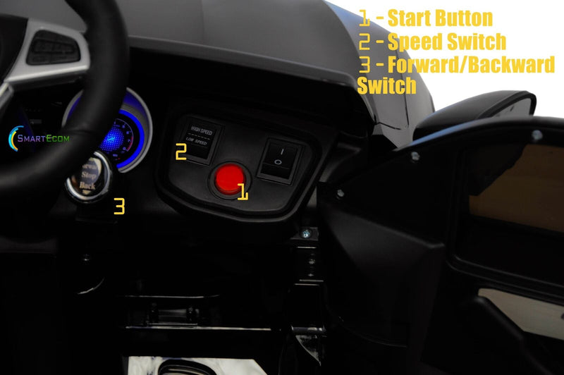 Load image into Gallery viewer, Licensed Mercedes-Benz 12V One Seater Car with R/C and MP3 - Available in Multiple Colors
