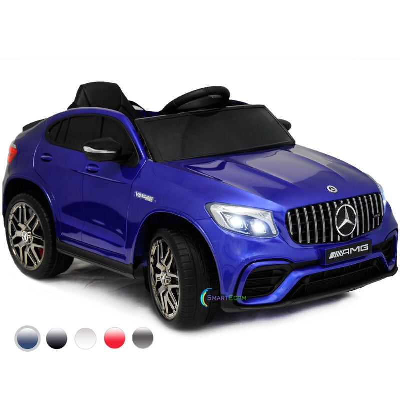 Load image into Gallery viewer, Licensed Mercedes-Benz 12V One Seater Car with R/C and MP3 - Available in Multiple Colors
