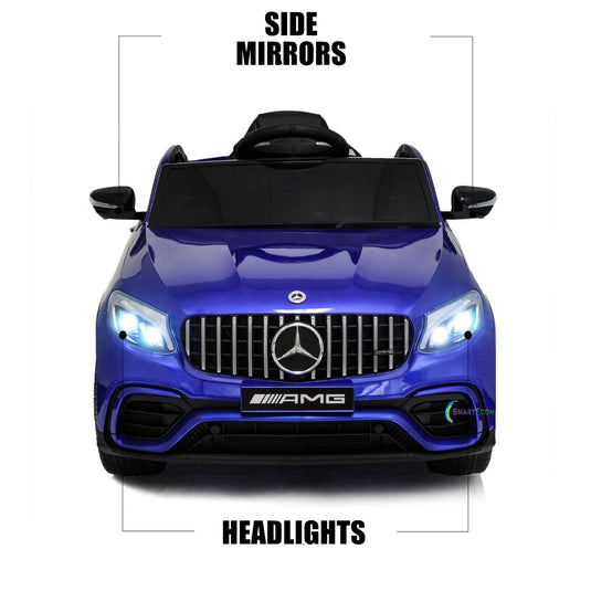 Licensed Mercedes-Benz 12V One Seater Car with R/C and MP3 - Available in Multiple Colors