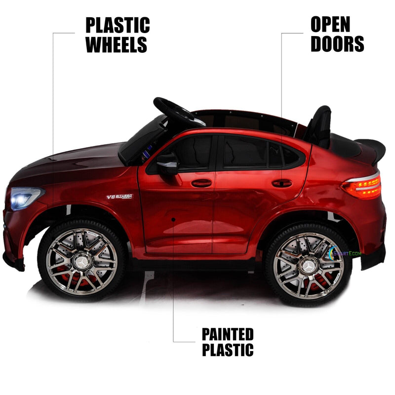 Load image into Gallery viewer, Licensed Mercedes-Benz 12V One Seater Car with R/C and MP3 - Available in Multiple Colors
