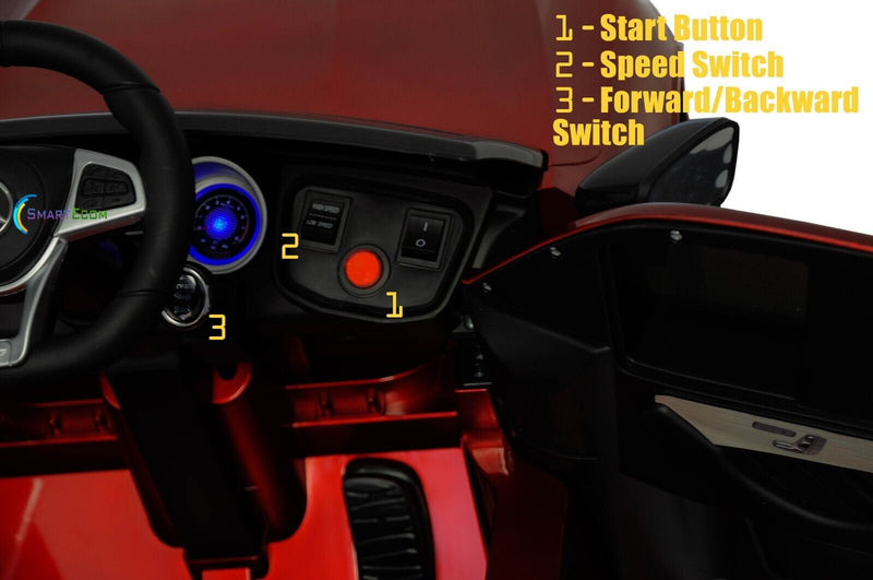 Load image into Gallery viewer, Licensed Mercedes-Benz 12V One Seater Car with R/C and MP3 - Available in Multiple Colors
