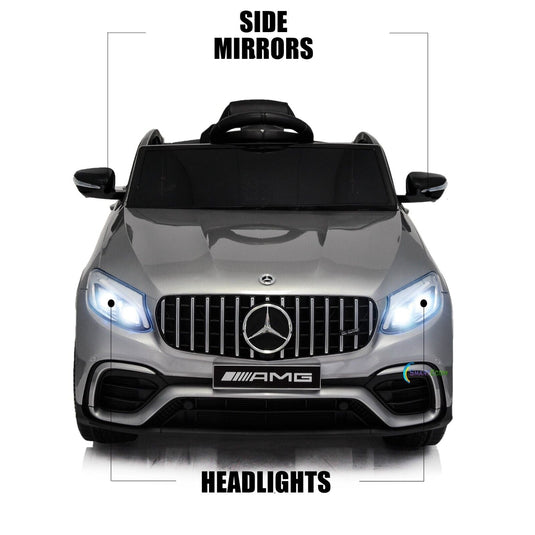 Licensed Mercedes-Benz 12V One Seater Car with R/C and MP3 - Available in Multiple Colors