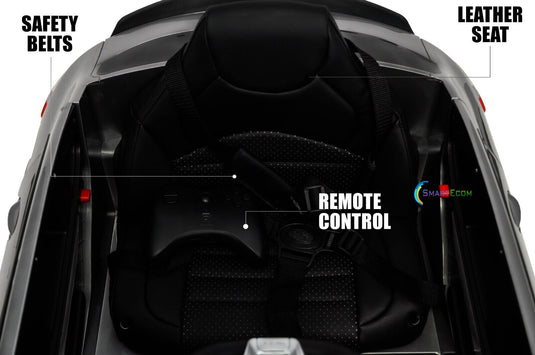 Licensed Mercedes-Benz 12V One Seater Car with R/C and MP3 - Available in Multiple Colors