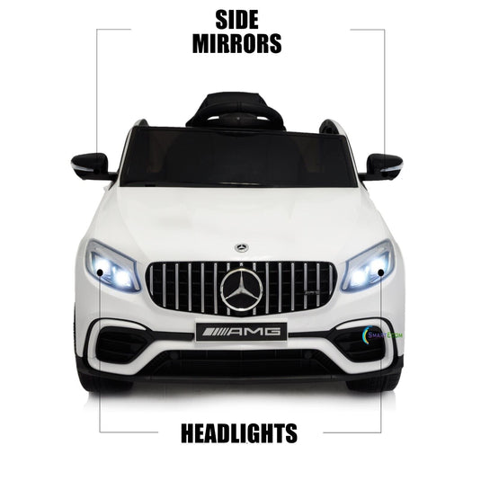 Licensed Mercedes-Benz 12V One Seater Car with R/C and MP3 - Available in Multiple Colors