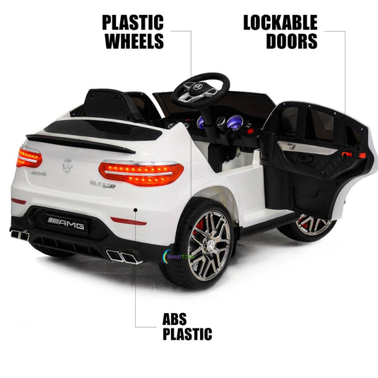 Licensed Mercedes-Benz 12V One Seater Car with R/C and MP3 - Available in Multiple Colors