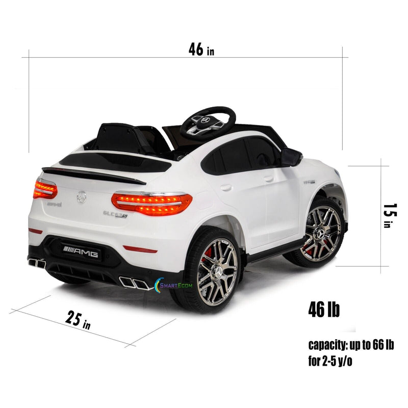 Load image into Gallery viewer, Licensed Mercedes-Benz 12V One Seater Car with R/C and MP3 - Available in Multiple Colors
