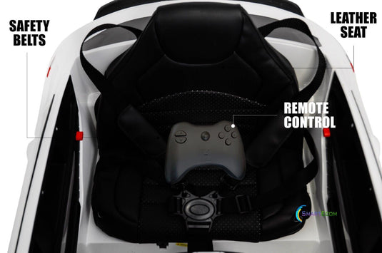 Licensed Mercedes-Benz 12V One Seater Car with R/C and MP3 - Available in Multiple Colors