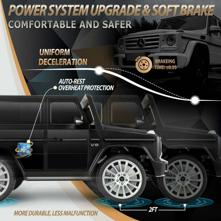 Load image into Gallery viewer, Licensed Mercedes-Benz Ride On Car for Kids with Remote Control - 4 Wheels SUV Toy Truck (12V)
