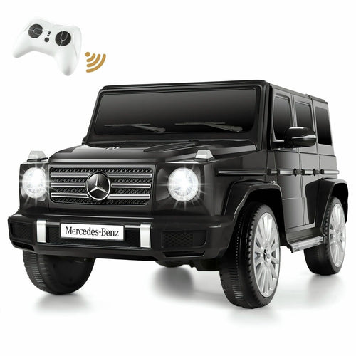 Licensed Mercedes-Benz 4-Wheel Ride-On Car for Kids with Remote Control and LED Lights