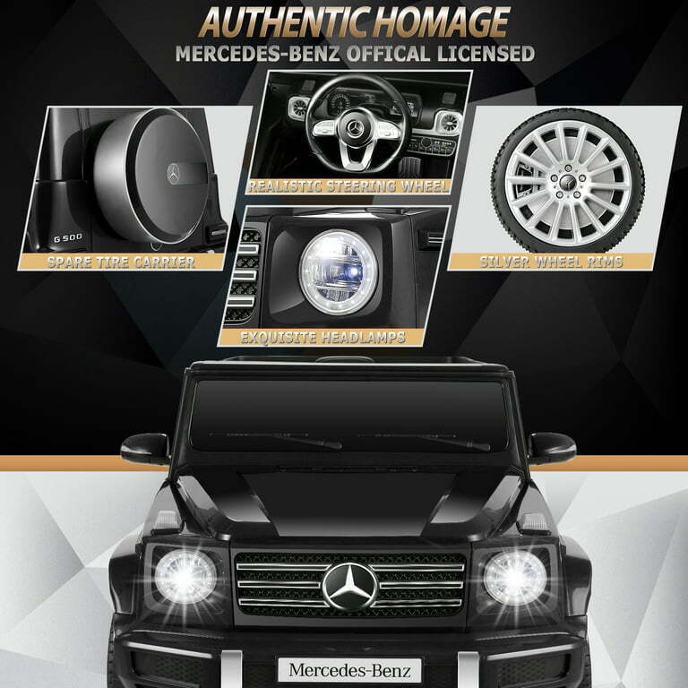 Load image into Gallery viewer, Licensed Mercedes-Benz SUV Electric Ride-On Car for Kids with Remote Control - 12V
